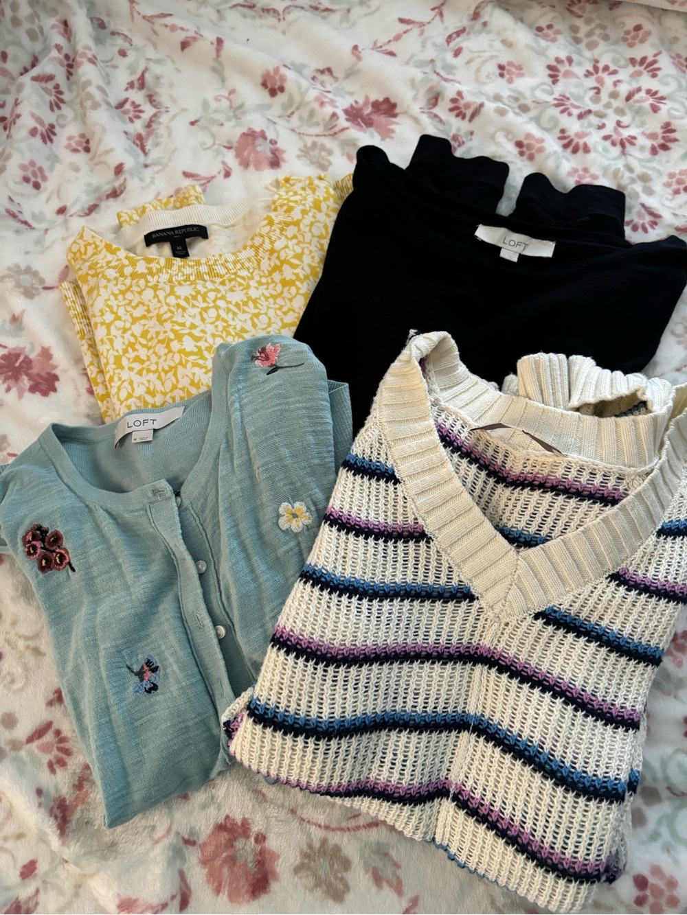 LOFT sweaters 4 included
